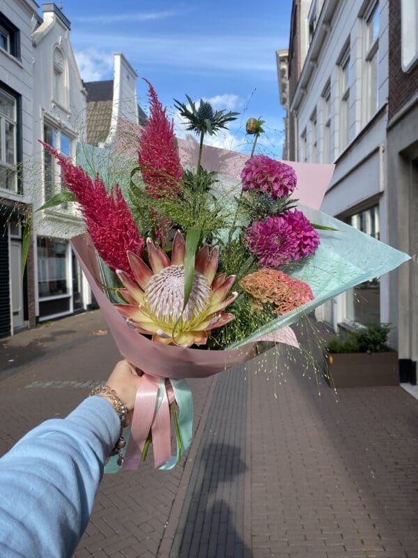 boeket-pink-confetti